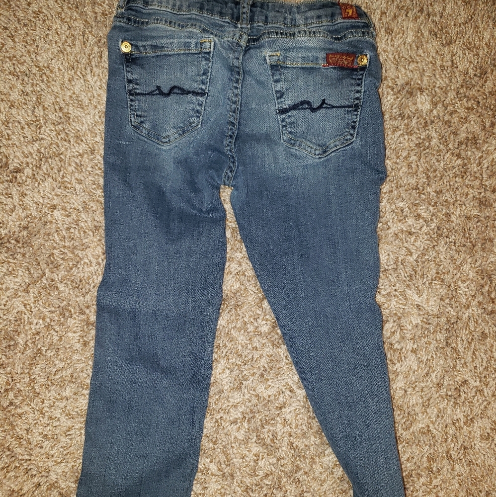 7 for All Mankind girls jeans 6X